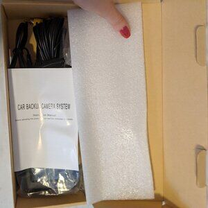 NIB Car Backup Camera System Rear View Safety Universal Wired New In Box